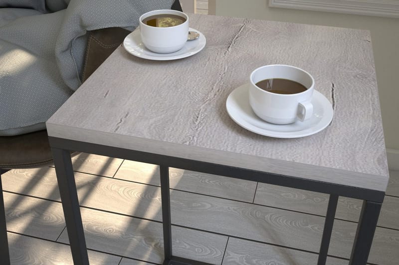 Falan Sidobord 35 cm - Grå - Möbler - Bord & matgrupp - Avlastningsbord & sidobord - Brickbord & småbord