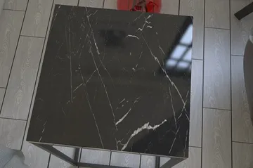 Falan Sidobord 35 cm - Svart/Vit - Möbler - Bord & matgrupp - Avlastningsbord & sidobord - Brickbord & småbord