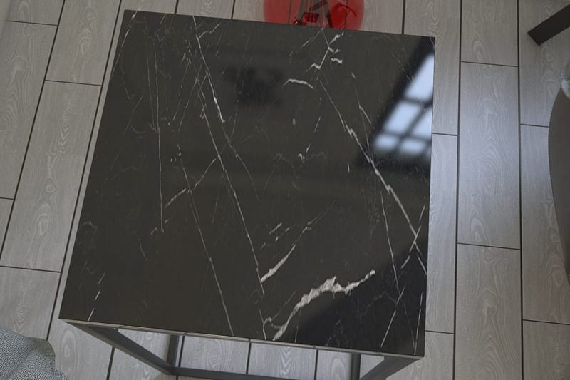 Falan Sidobord 35 cm - Svart/Vit - Möbler - Bord & matgrupp - Avlastningsbord & sidobord - Brickbord & småbord