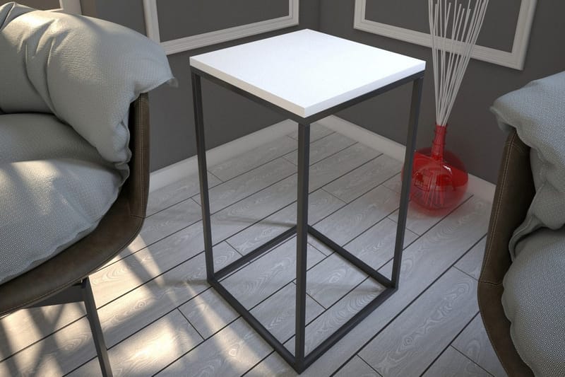 Falan Sidobord 35 cm - Vit - Möbler - Bord & matgrupp - Avlastningsbord & sidobord - Brickbord & småbord