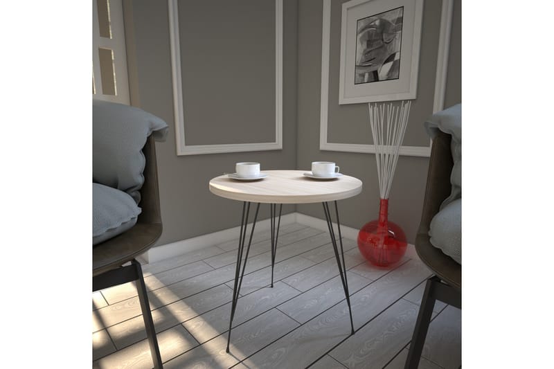 Falan Sidobord 40 cm - Beige - Möbler - Bord & matgrupp - Avlastningsbord & sidobord - Brickbord & småbord