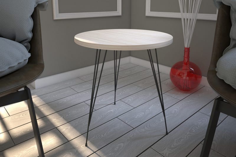 Falan Sidobord 40 cm - Beige - Möbler - Bord & matgrupp - Avlastningsbord & sidobord - Brickbord & småbord