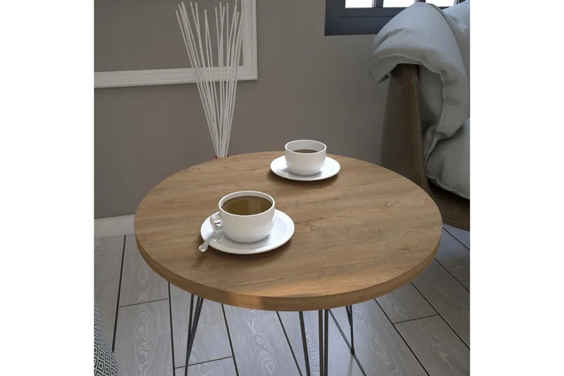 Falan Sidobord 40 cm - Brun - Möbler - Bord & matgrupp - Avlastningsbord & sidobord - Brickbord & småbord