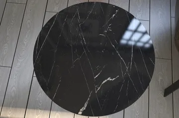 Falan Sidobord 40 cm - Svart/Vit - Möbler - Bord & matgrupp - Avlastningsbord & sidobord - Brickbord & småbord