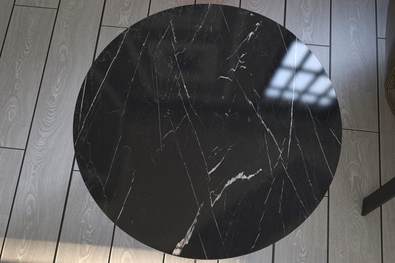 Falan Sidobord 40 cm - Svart/Vit - Möbler - Bord & matgrupp - Avlastningsbord & sidobord - Brickbord & småbord