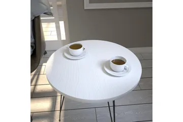 Falan Sidobord 40 cm - Vit - Möbler - Bord & matgrupp - Avlastningsbord & sidobord - Brickbord & småbord