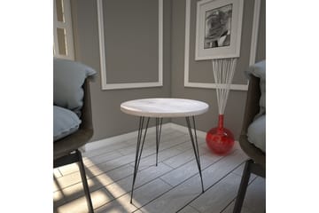 Falan Sidobord 40 cm - Vit - Möbler - Bord & matgrupp - Avlastningsbord & sidobord - Brickbord & småbord