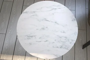 Falan Sidobord 40 cm - Vit/Svart - Möbler - Bord & matgrupp - Avlastningsbord & sidobord - Brickbord & småbord