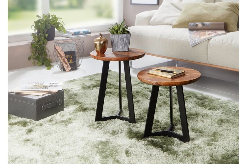 Fissure Sidobord 35 cm - Trä/natur - Möbler - Bord & matgrupp - Avlastningsbord & sidobord - Brickbord & småbord