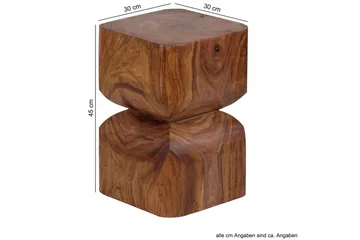 Florena Sidobord 30 cm - Trä/natur - Möbler - Bord & matgrupp - Avlastningsbord & sidobord - Brickbord & småbord