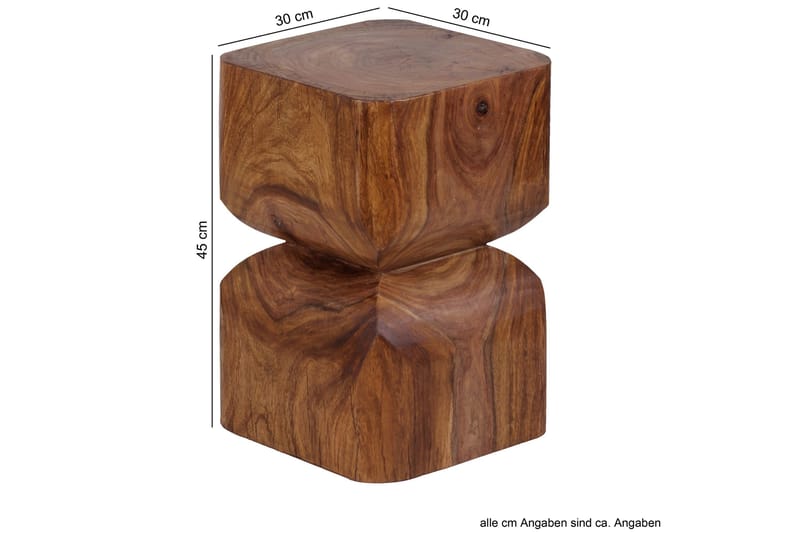Florena Sidobord 30 cm - Trä/natur - Möbler - Bord & matgrupp - Avlastningsbord & sidobord - Brickbord & småbord