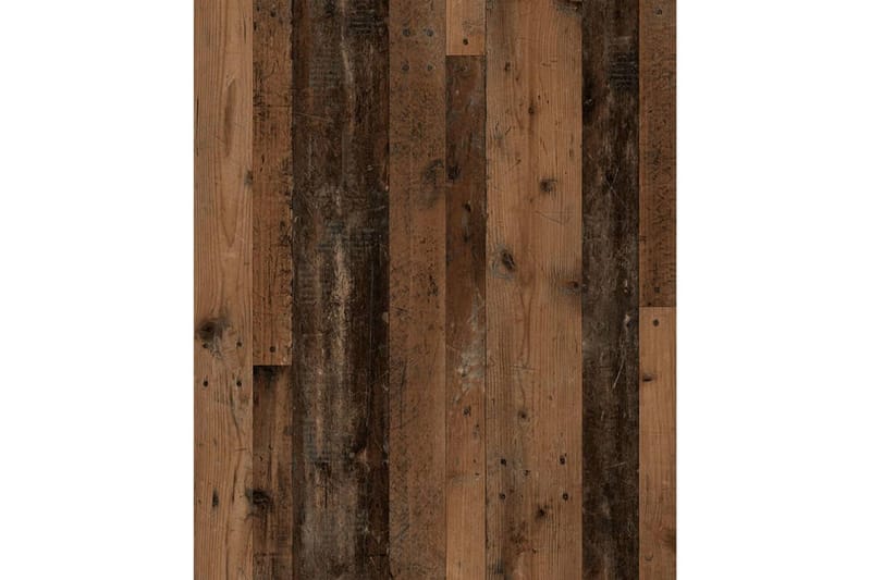 FMD Sidobord med dörr 57,4cm gammeldags mörk - Brun - Lampbord & sidobord - Brickbord & småbord
