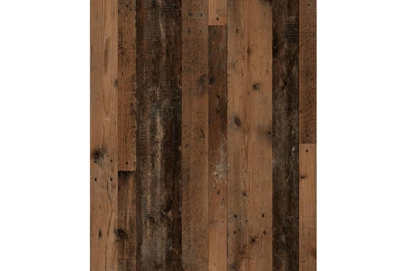 FMD Sidobord med dörr 88,5cm gammeldags mörk - Brun - Lampbord & sidobord - Brickbord & småbord