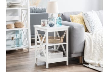 Foster Sidobord 40 cm - Vit - Möbler - Bord & matgrupp - Avlastningsbord & sidobord - Brickbord & småbord