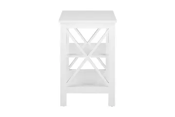 Foster Sidobord 40 cm - Vit - Möbler - Bord & matgrupp - Avlastningsbord & sidobord - Brickbord & småbord