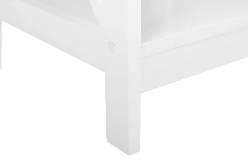 Foster Sidobord 40 cm - Vit - Möbler - Bord & matgrupp - Avlastningsbord & sidobord - Brickbord & småbord