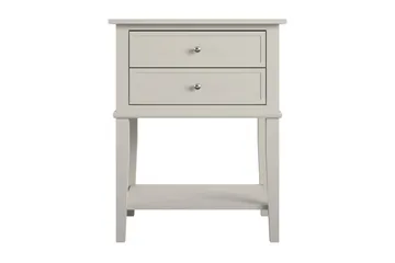 Franklin Sidobord 56x39 cm Beige - Queer Eye - Möbler - Bord & matgrupp - Avlastningsbord & sidobord - Brickbord & småbord