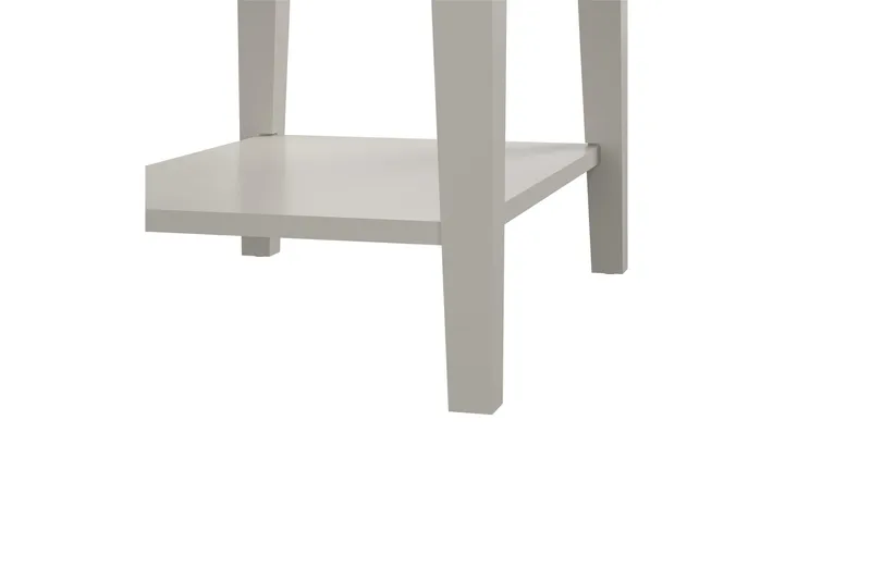 Franklin Sidobord 56x39 cm Beige - Queer Eye - Möbler - Bord & matgrupp - Avlastningsbord & sidobord - Brickbord & småbord