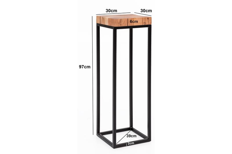 Gatmaitan Sidobord 30 cm - Trä/natur - Möbler - Bord & matgrupp - Avlastningsbord & sidobord - Brickbord & småbord