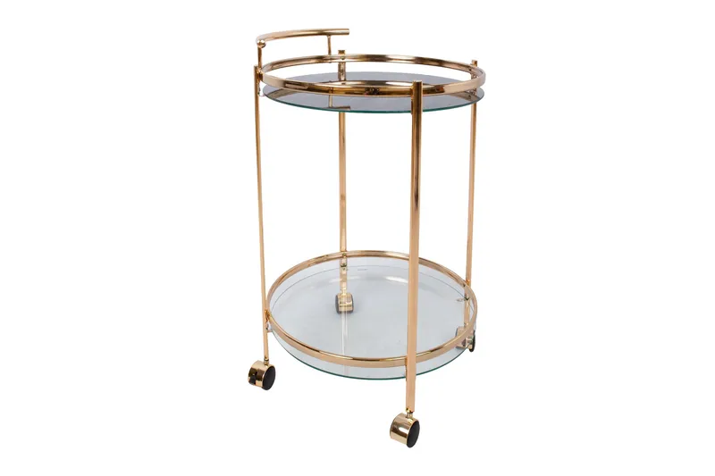 Genova Serveringsbord 80x42x80 cm Ljusbrun - Möbler - Bord & matgrupp - Avlastningsbord & sidobord - Brickbord & småbord