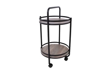 Genua Serveringsbord 52x52x79 cm Guld - Möbler - Bord & matgrupp - Avlastningsbord & sidobord - Brickbord & småbord