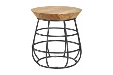 Halldora Sidobord 45 cm - Brun - Möbler - Bord & matgrupp - Avlastningsbord & sidobord - Brickbord & småbord