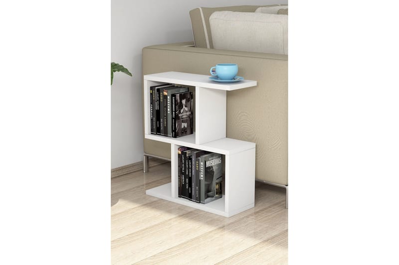 Huskey Sidobord 45 cm - Vit - Möbler - Bord & matgrupp - Avlastningsbord & sidobord - Brickbord & småbord