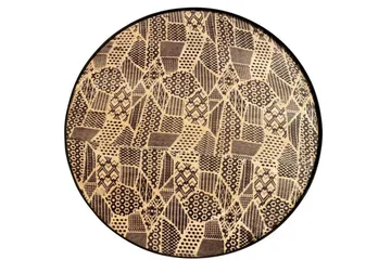 Kahori Brickbord 46x46 cm - Brun - Möbler - Bord & matgrupp - Avlastningsbord & sidobord - Brickbord & småbord