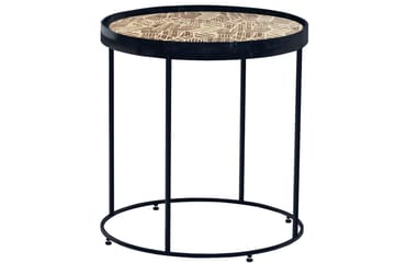 Kahori Brickbord 46x46 cm - Brun - Möbler - Bord & matgrupp - Avlastningsbord & sidobord - Brickbord & småbord