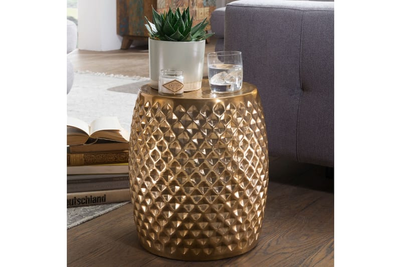 Kalilikane Sidobord 32 cm - Guld - Möbler - Bord & matgrupp - Avlastningsbord & sidobord - Brickbord & småbord