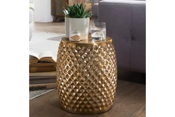 Kalilikane Sidobord 32 cm - Guld - Möbler - Bord & matgrupp - Avlastningsbord & sidobord - Brickbord & småbord