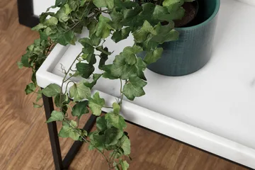 Kungshult Sidobord 60 cm - Vit/Svart - Möbler - Bord & matgrupp - Avlastningsbord & sidobord - Brickbord & småbord