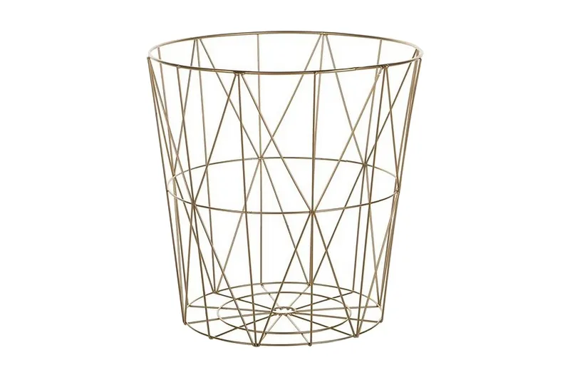 Lanark Sidobord 40 cm - Guld - Möbler - Bord & matgrupp - Avlastningsbord & sidobord - Brickbord & småbord