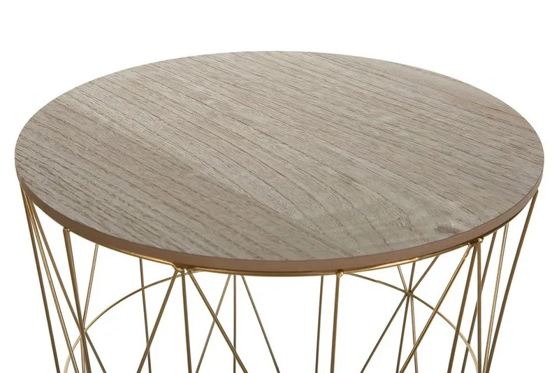 Lanark Sidobord 40 cm - Guld - Möbler - Bord & matgrupp - Avlastningsbord & sidobord - Brickbord & småbord