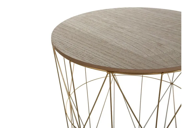 Lanark Sidobord 40 cm - Guld - Möbler - Bord & matgrupp - Avlastningsbord & sidobord - Brickbord & småbord