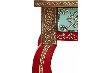 Lasarte Matbord 38 cm - Röd - Möbler - Bord & matgrupp - Avlastningsbord & sidobord - Brickbord & småbord