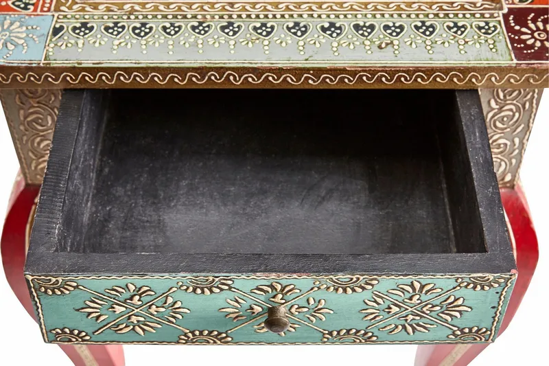 Lasarte Matbord 38 cm - Röd - Möbler - Bord & matgrupp - Avlastningsbord & sidobord - Brickbord & småbord