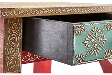 Lasarte Matbord 38 cm - Röd - Möbler - Bord & matgrupp - Avlastningsbord & sidobord - Brickbord & småbord