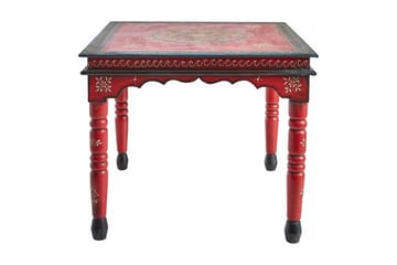 Lasarte Sidobord 53 cm - Röd - Möbler - Bord & matgrupp - Avlastningsbord & sidobord - Brickbord & småbord