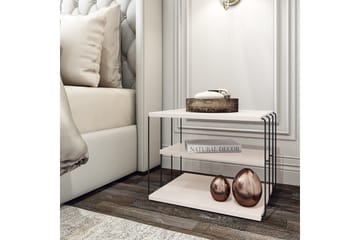 Ljusfors sidobord 50 cm - Vit/Svart - Möbler - Bord & matgrupp - Avlastningsbord & sidobord - Brickbord & småbord