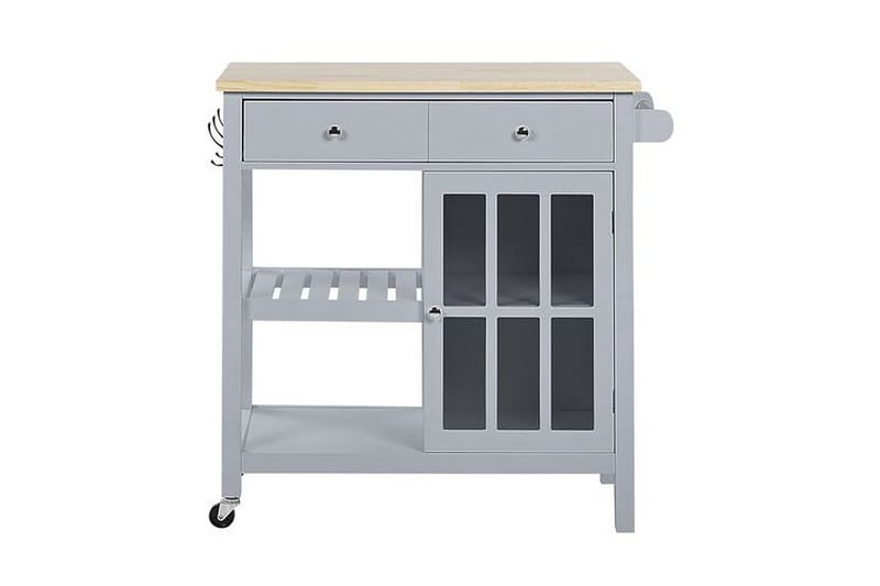 Manesseno Serveringsvagn 80 cm, Grå