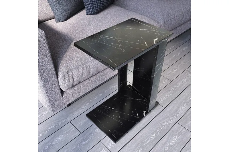 Mellberg Sidobord - Svart - Möbler - Bord & matgrupp - Avlastningsbord & sidobord - Brickbord & småbord