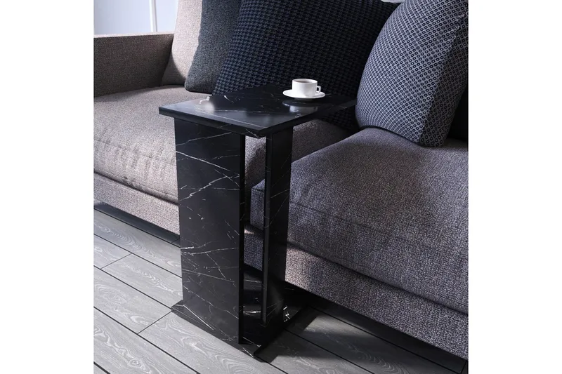 Mellberg Sidobord - Svart - Möbler - Bord & matgrupp - Avlastningsbord & sidobord - Brickbord & småbord