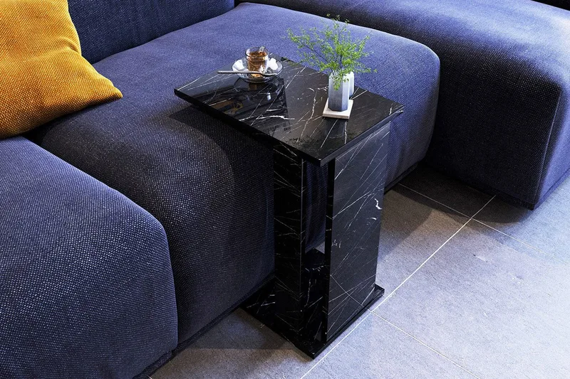 Mellberg Sidobord - Svart - Möbler - Bord & matgrupp - Avlastningsbord & sidobord - Brickbord & småbord