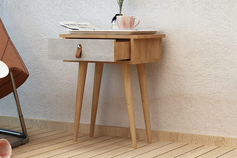 Mod Design Sidobord - Trä/Vit - Möbler - Bord & matgrupp - Avlastningsbord & sidobord - Brickbord & småbord