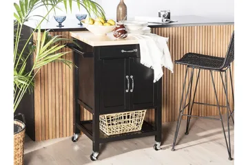 Mylove Serveringsvagn - Svart - Möbler - Bord & matgrupp - Avlastningsbord & sidobord - Brickbord & småbord