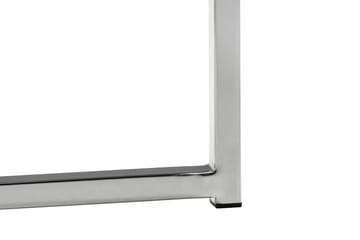 Nelly Sidobord 45 cm - Vit/Krom - Möbler - Bord & matgrupp - Avlastningsbord & sidobord - Brickbord & småbord