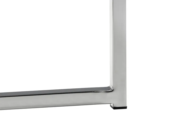 Nelly Sidobord 45 cm - Vit/Krom - Möbler - Bord & matgrupp - Avlastningsbord & sidobord - Brickbord & småbord