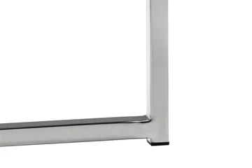 Nelly Sidobord 45 cm - Vit/Krom - Möbler - Bord & matgrupp - Avlastningsbord & sidobord - Brickbord & småbord