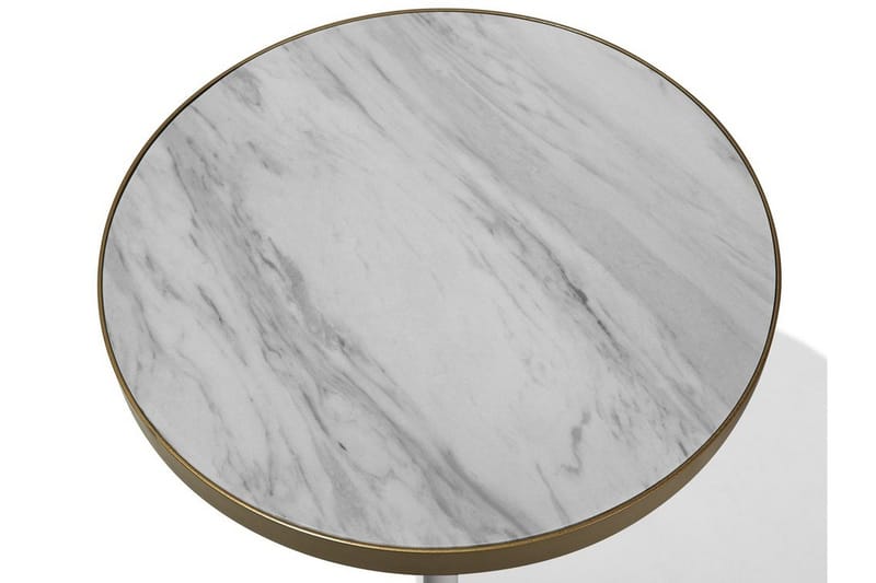 Ramona Sidobord 44 cm - Vit - Möbler - Bord & matgrupp - Avlastningsbord & sidobord - Brickbord & småbord